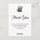 Jewelry Care Kaart Bedankt voor de behuizing (Voorkant)