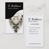 Jewelry Designer Custom Jeweler Visitekaartje (Voorkant / Achterkant)