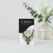 Jewelry Designer Custom Jeweler Visitekaartje (Staand voorkant)