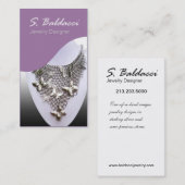 Jewelry Designer Custom Jeweler Visitekaartje (Voorkant / Achterkant)
