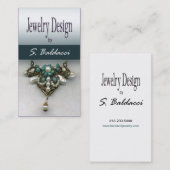 Jewelry Designer Custom Jeweler Visitekaartje (Voorkant / Achterkant)
