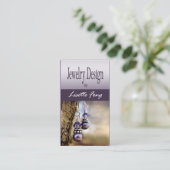 Jewelry Designer Custom Jeweler Visitekaartje (Staand voorkant)
