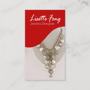 Jewelry Designer Custom Jeweler Visitekaartje
