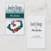 Jewelry Designer Custom Jeweler Visitekaartje (Voorkant / Achterkant)