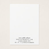 Jewelry Designer Ketting Bracelet Visitekaartje (Achterkant)