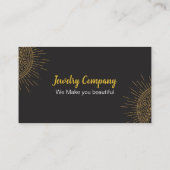 Jewelry Designer/Seller Visitekaartje (Achterkant)