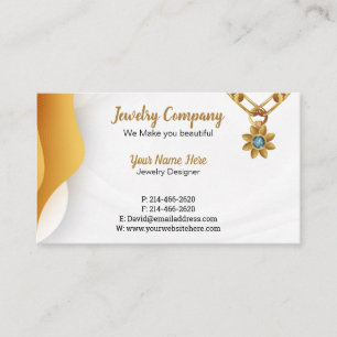 Jewelry Designer/Seller Visitekaartje