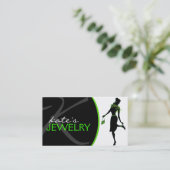 Jewelry Designer Visitekaartje (Staand voorkant)