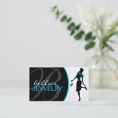 Jewelry Designer Visitekaartje (Staand voorkant)