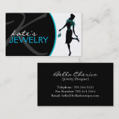 Jewelry Designer Visitekaartje (Voorkant / Achterkant)