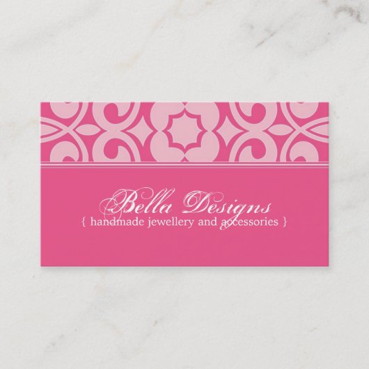 Jewelry Designer Visitekaartje (Voorkant)