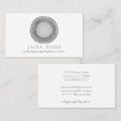 Jewelry Designer Visitekaartje (Voorkant / Achterkant)