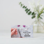 Jewelry Designer Visitekaartje (Staand voorkant)