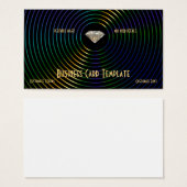 Jewelry Gem Logo Diamond Visitekaartje (Voorkant /achterkant)