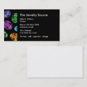 Jewelry Gemstone Businesscards Visitekaartje (Voorkant / Achterkant)