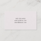 Jewelry Handmade Store Shop Visitekaartje (Achterkant)