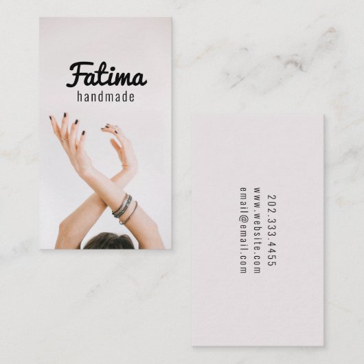 Jewelry Handmade Store Shop Visitekaartje (Voorkant / Achterkant)