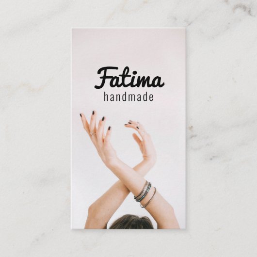 Jewelry Handmade Store Shop Visitekaartje (Voorkant)