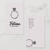 Jewelry Handmade Store Shop Visitekaartje (Voorkant / Achterkant)