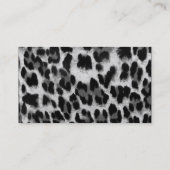 Jewelry Leopard Visitekaartje Lily Flower (Achterkant)