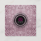 Jewelry Loyalty Punch Vierkante Visitekaartje (Achterkant)