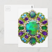 Jewelry Mandala Briefkaart (Voorkant / Achterkant)