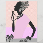 Jewelry Mode Trunk Show Beauty Model Flyer (Achterkant)