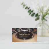 Jewelry N Lace Mode Gold Visitekaartje (Staand voorkant)