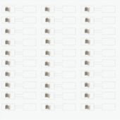 Jewelry Price Labels Light Blue Logo 30 Sticker (Voorkant)