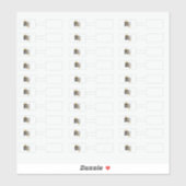 Jewelry Price Labels Light Blue Logo 30 Sticker (Vel)