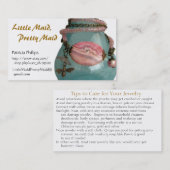 Jewelry-profielkaart Visitekaartje (Voorkant / Achterkant)