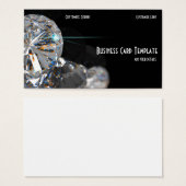 Jewelry Stone Rhinestone Diamonds Visitekaartje (Voorkant /achterkant)