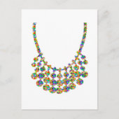 Jewels Strings Sparkle Graphic Deco Art van NAVIN  Briefkaart (Voorkant)