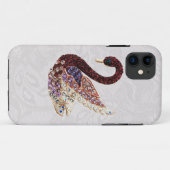 Jewels Zwaan & Paisley Kant iPhone 5 Case-Mate iPhone Case (Achterkant (horizontaal))