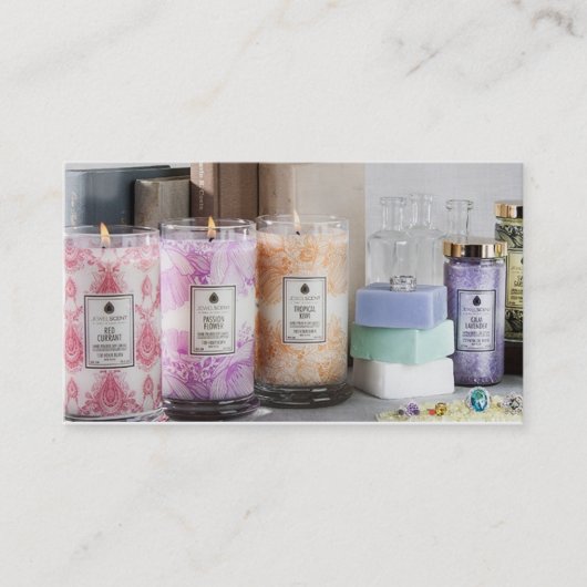 JewelScent Visitekaartje (Voorkant)