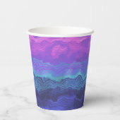 Jeweltone Agaat Ombre: Papieren Bekers (Achterkant)