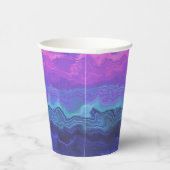 Jeweltone Agaat Ombre: Papieren Bekers (Rechts)