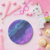 Jeweltone Agaat Ombre: Papieren Bordje (Feest)