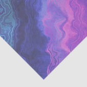 Jeweltone Agaat Ombre: Tissuepapier (Detail)