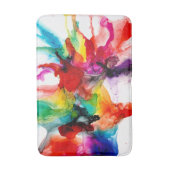 Jeweltone Prism - Waterverf Badmat (Voorkant Verticaal)