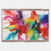 Jeweltone Prism - Waterverf Deken (Voorkant)