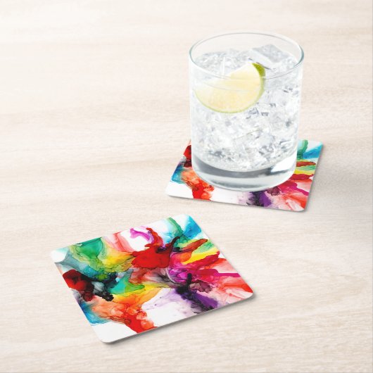 Jeweltone Prism - Waterverf Kartonnen Onderzetters (Insitu)