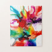 Jeweltone Prism - Waterverf Legpuzzel (Verticaal)