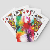 Jeweltone Prism - Waterverf Pokerkaarten (Achterkant)