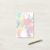 Jeweltone Prism - Waterverf Post-it® Notes (Op bureau)