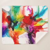 Jeweltone Prism - Waterverf Sherpa Deken (Voorkant (horizontaal))