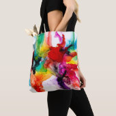 Jeweltone Prism - Waterverf Tote Bag (Dichtbij)