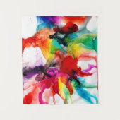 Jeweltone Prism - Waterverf Wandkleed (Voorkant)