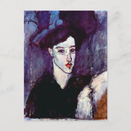 Jewess van Amedeo Modigliani Briefkaart (Voorkant)