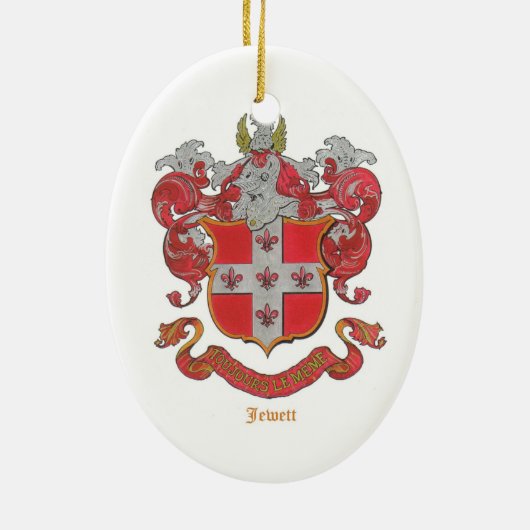 Jewett Crest Ornament (Achterkant)